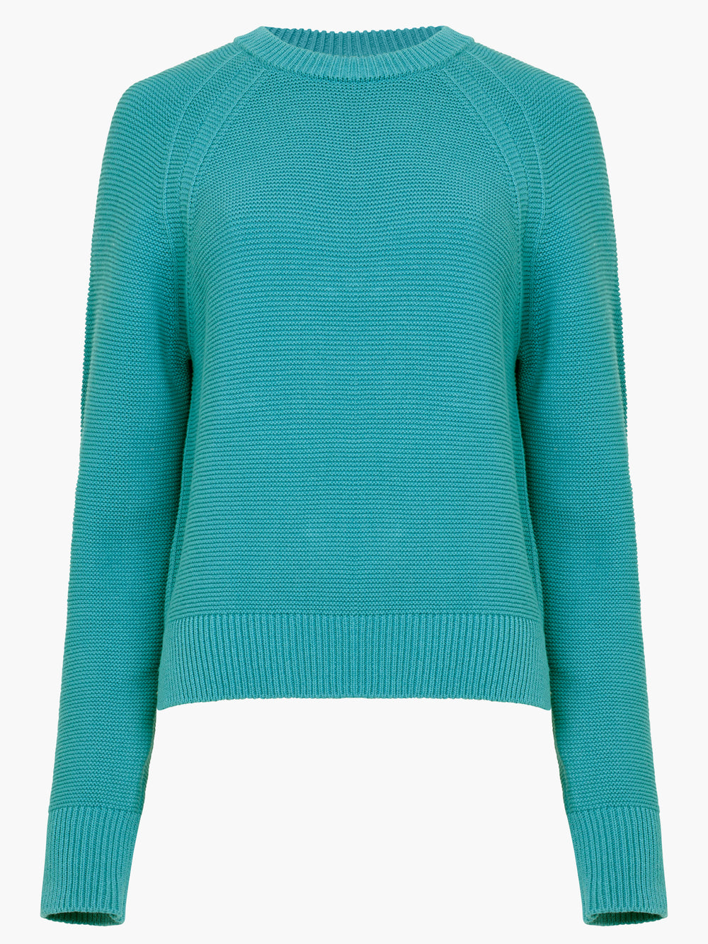 Lily Mozart Crew Neck Jumper Mosaic Blue | French Connection UK