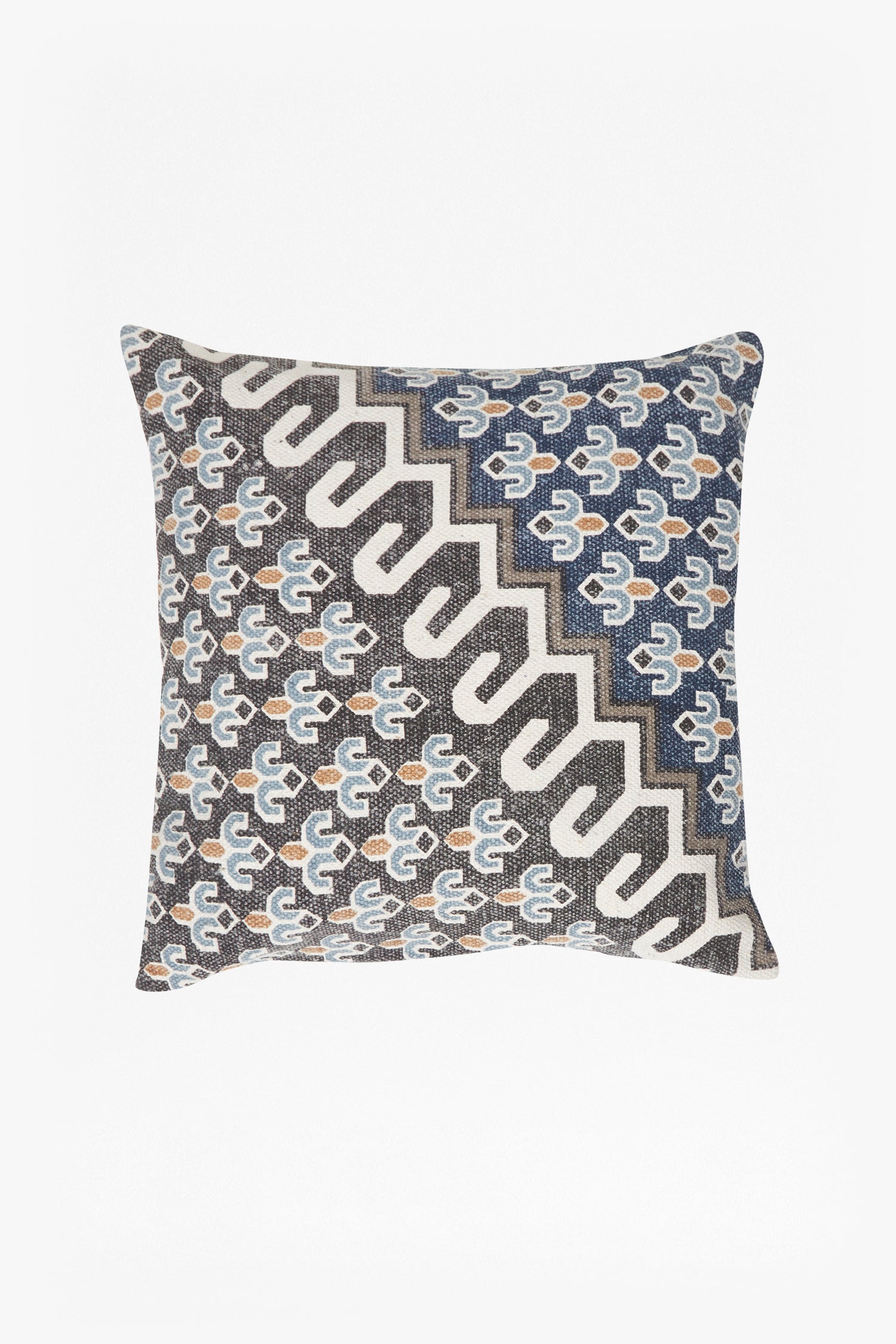 Blue Poppy Field Cushion