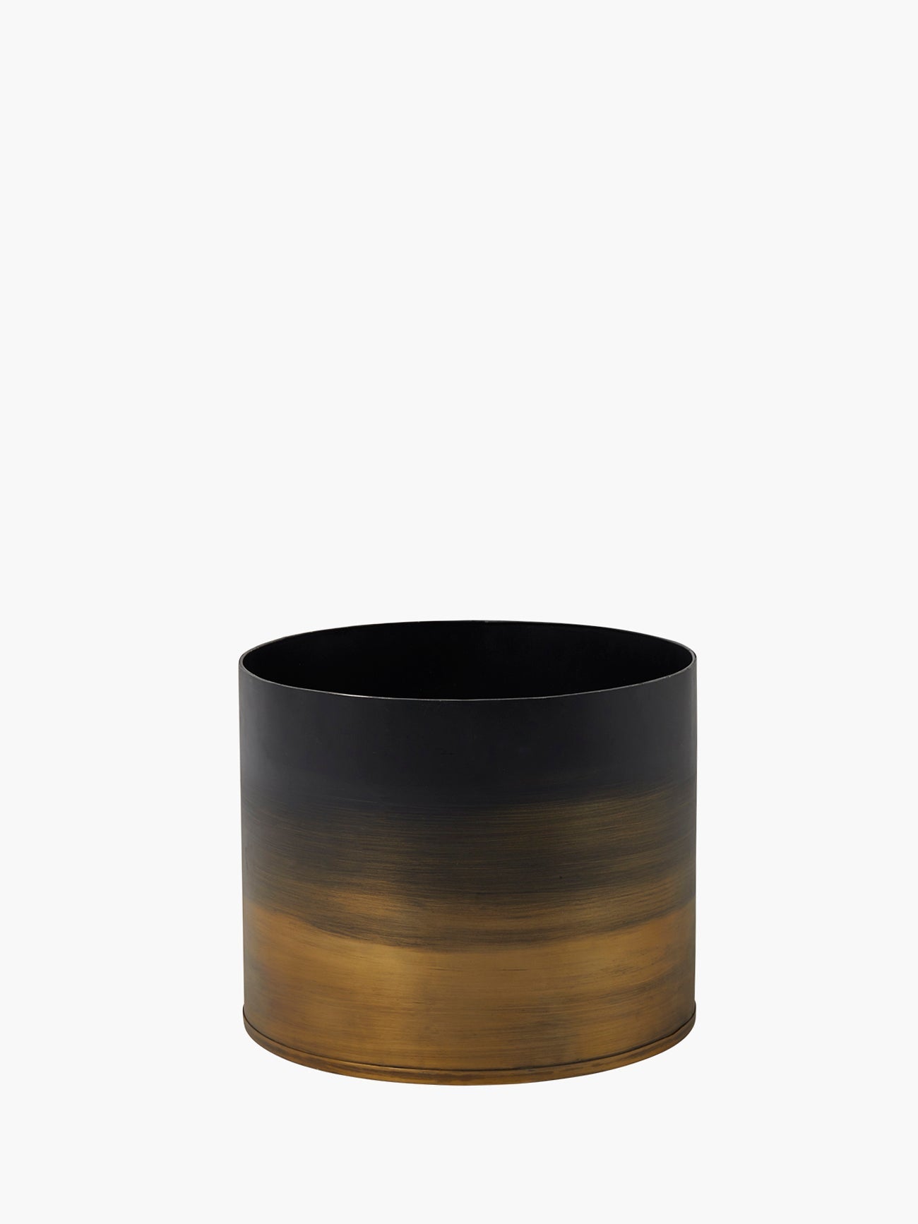 French Connection - Large Sundown Ombré Planter | French Connection |  Pots & Planters | One size - Black And Gold - Size: OS
