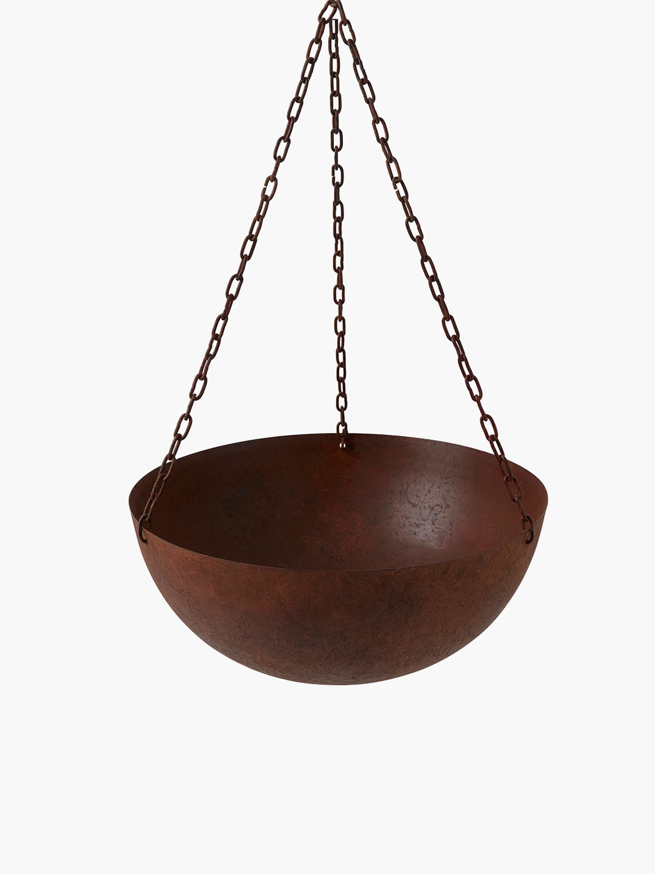 French Connection - Large Hanging Copper Outdoor Planter | French Connection |  Pots & Planters | One size - Bronze - Size: OS