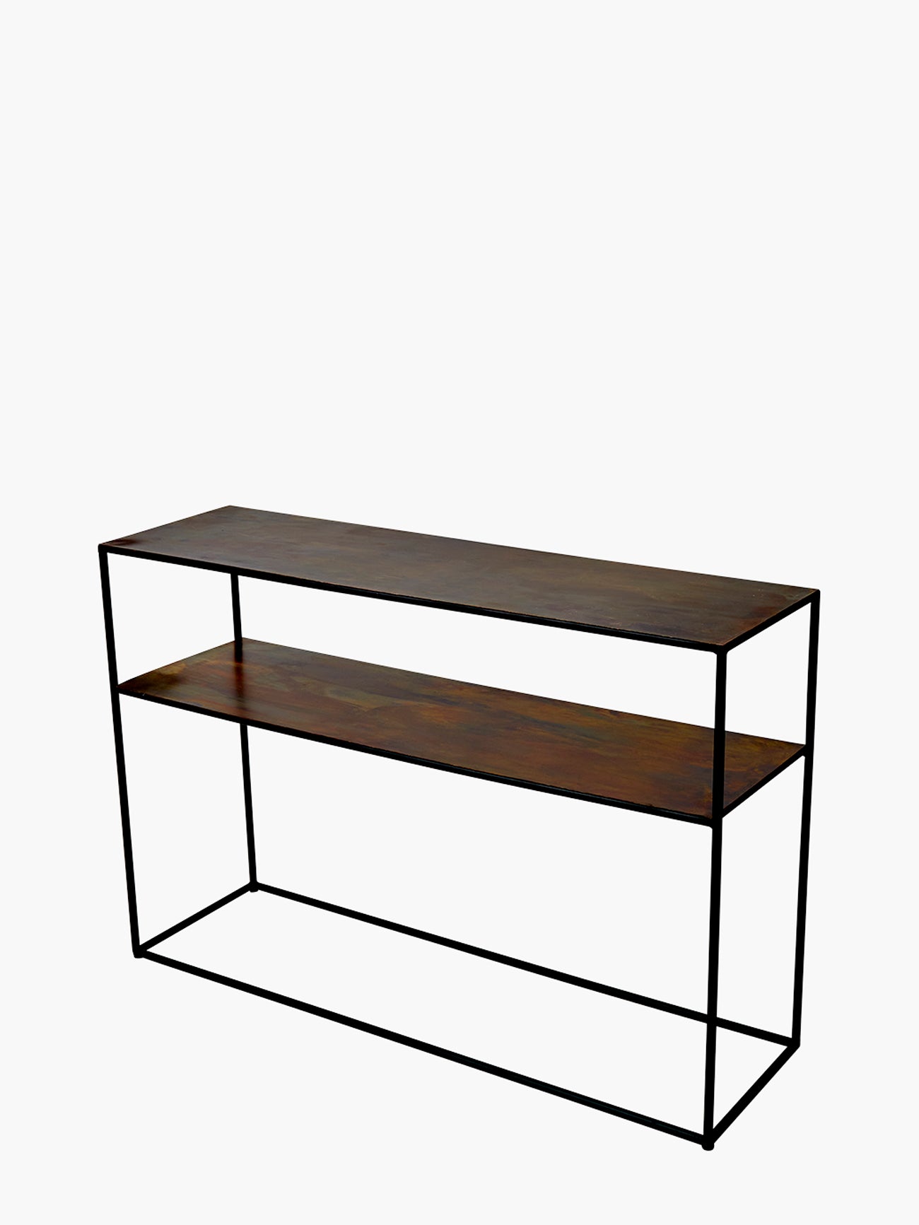 Molten Copper Console Table