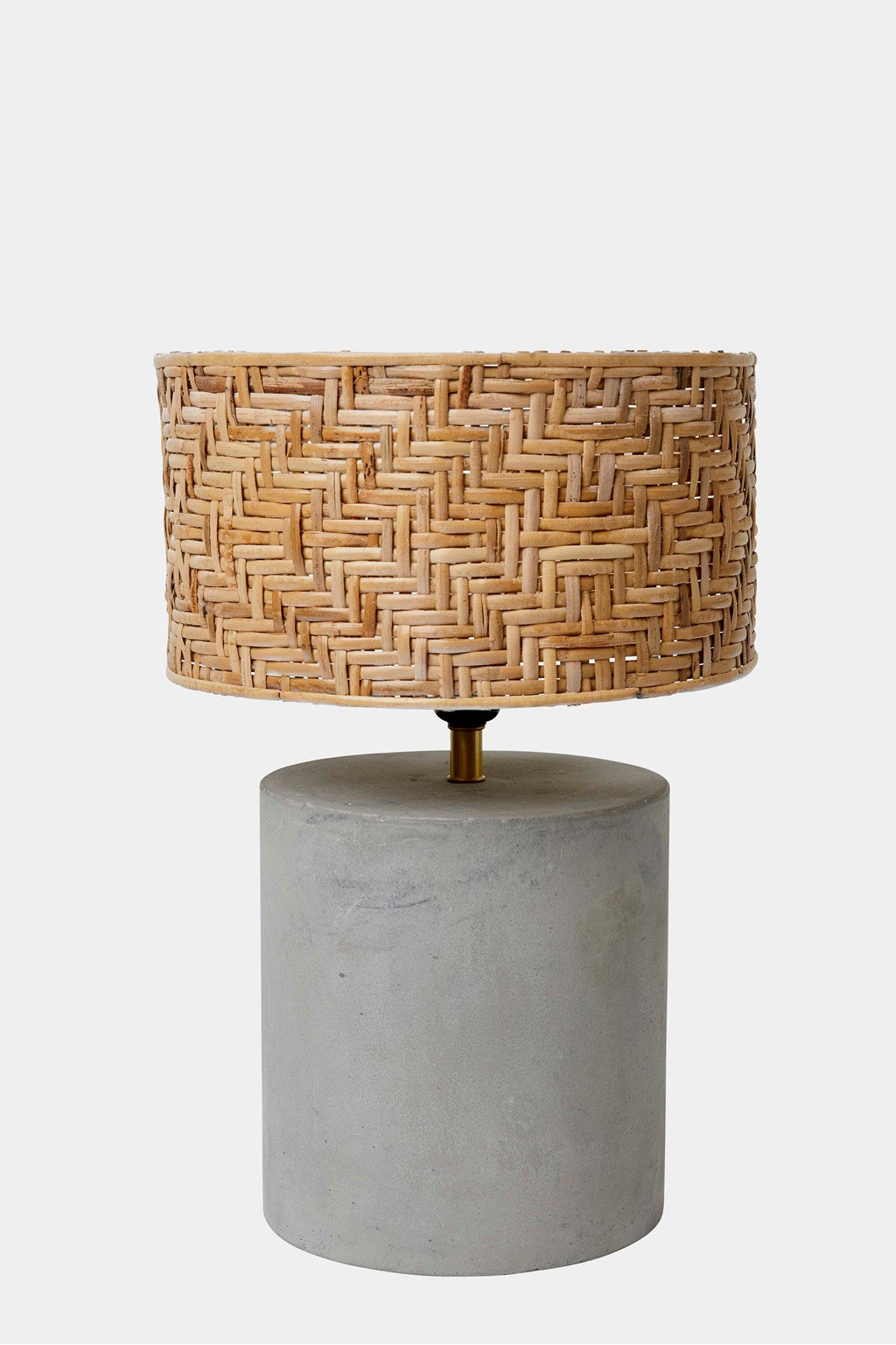 French Connection - Concrete Base Table Lamp | French Connection |  Lamps | One size - Brown And Natural - Size: OS
