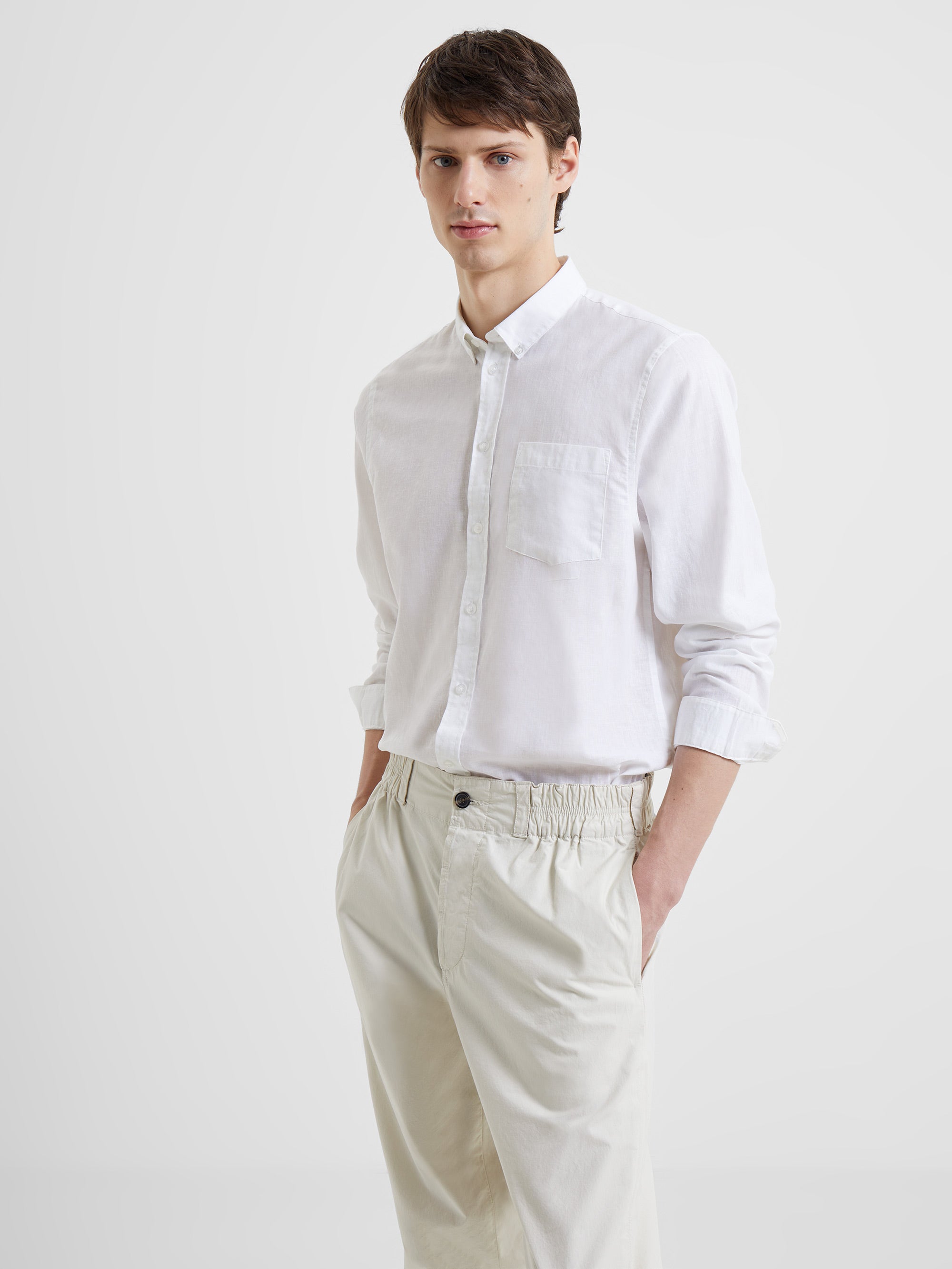 Linen Long Sleeve Shirt