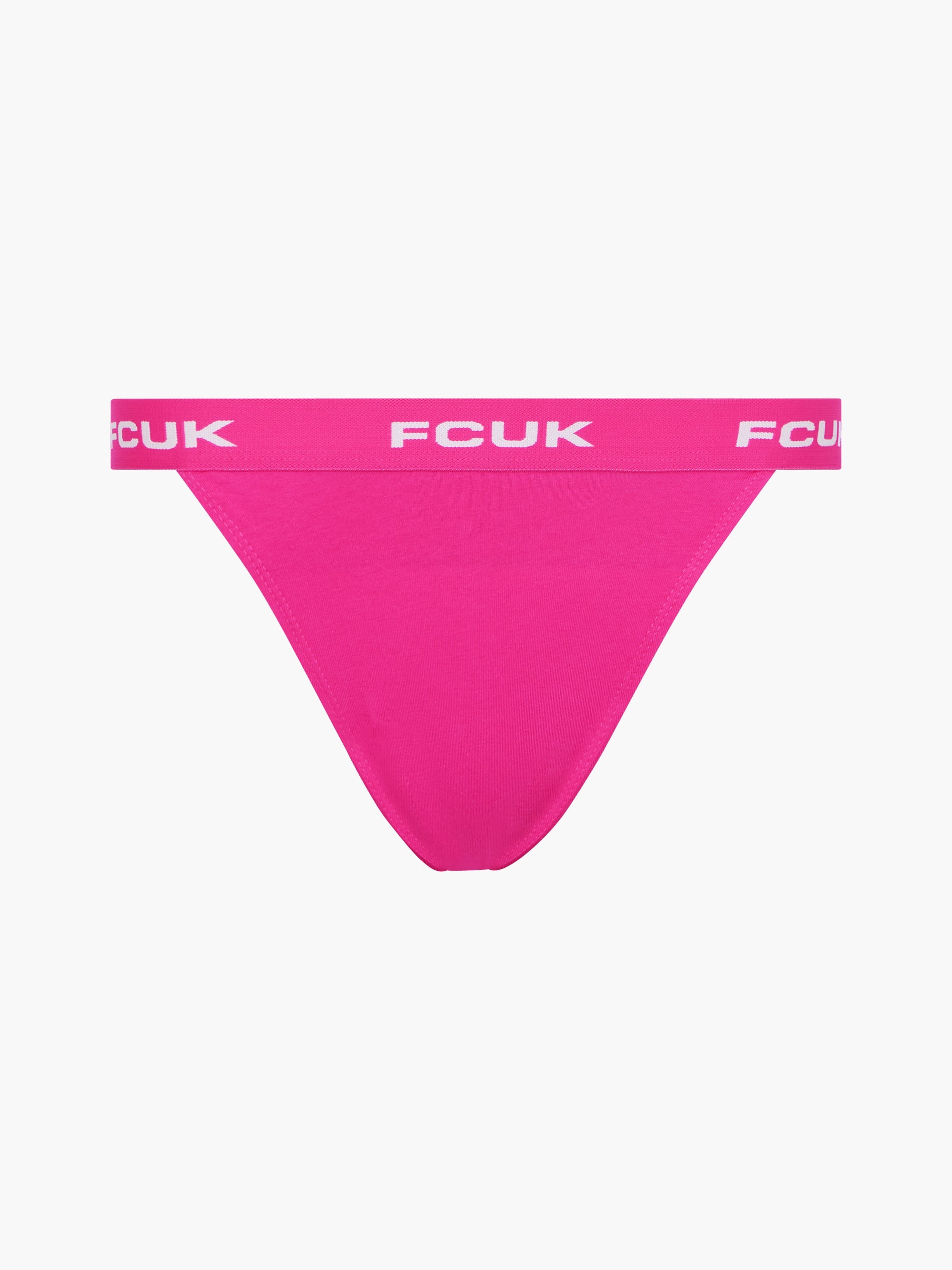 3 Pack FCUK Logo Tanga Briefs