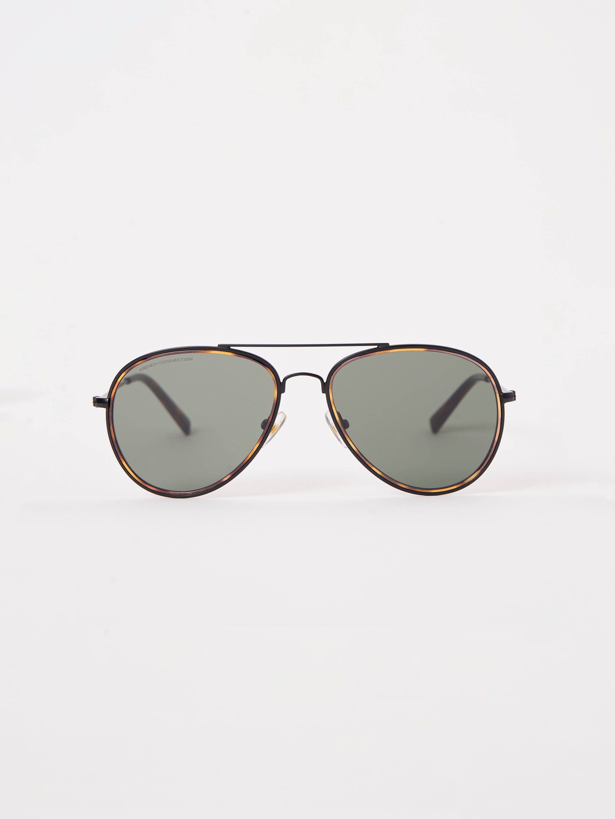 Metal D-Frame Rim Detailed Sunglasses