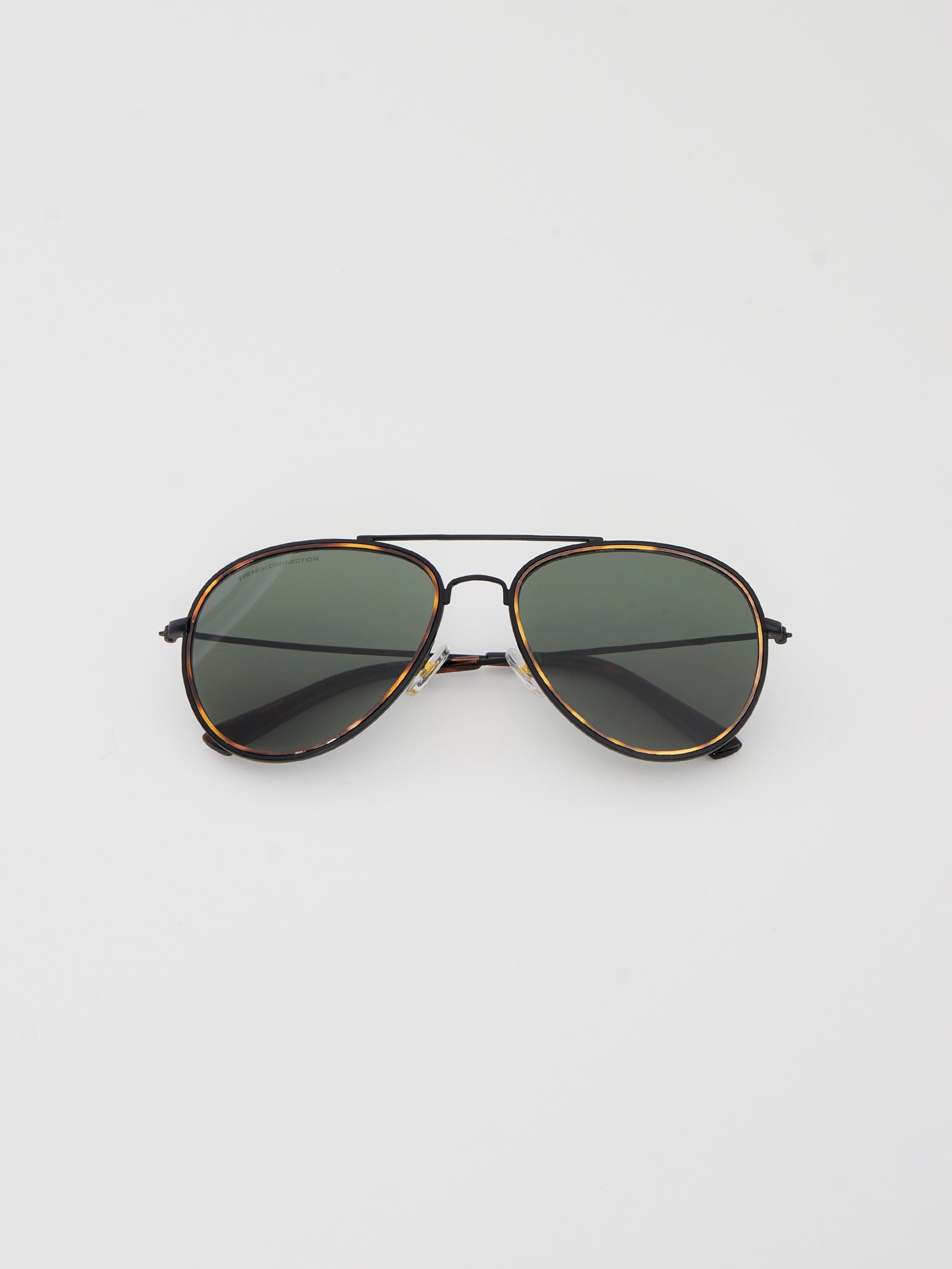 Metal D-Frame Rim Detailed Sunglasses