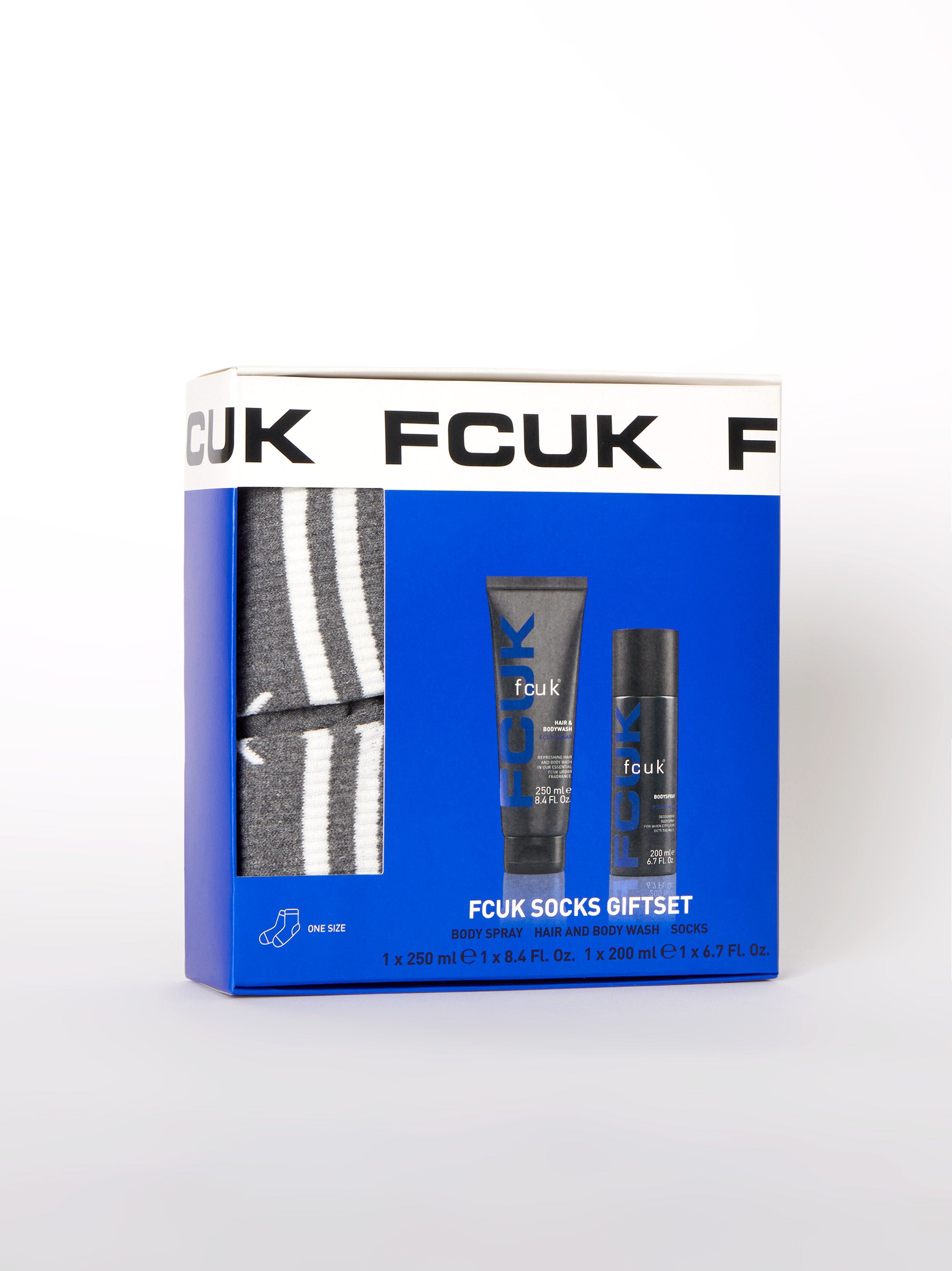 French Connection - Fcuk Socks Giftset | French Connection |  Perfume & Cologne | One size - Black - Size: OS
