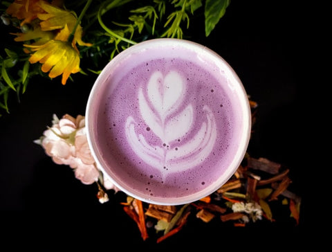 purple latte