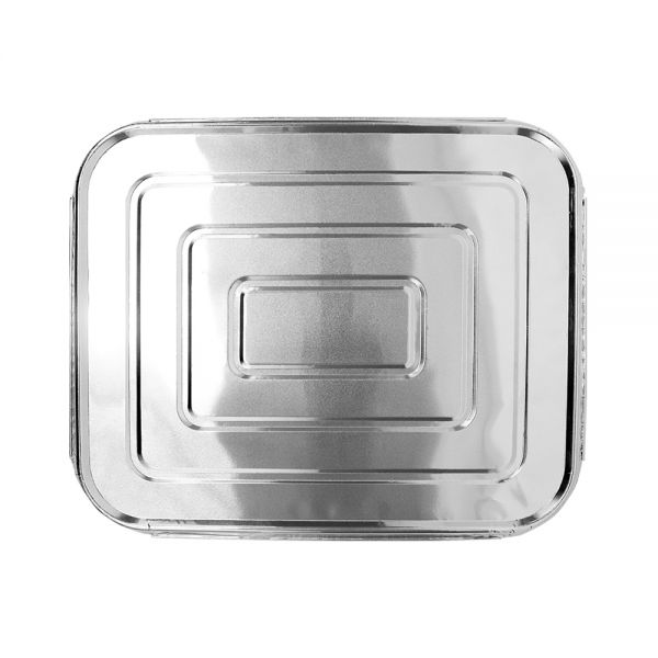 Aluminum Steam Table Pans, Half-Size Deep—128 oz., 2.56 Deep, 10.38 x  12.75, 100/Carton