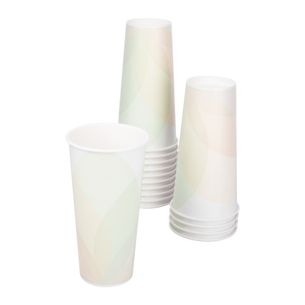 Karat 44 oz Cold Paper Cup - White