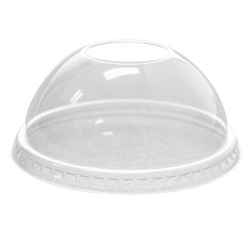 Plastic Dome Lid PP Closed Transp. Ø7,9cm (100 Units)