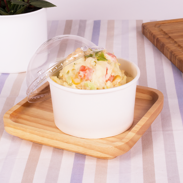 To Go Soup Containers 6oz Gourmet Food Cup - White (96mm) - 500 ct