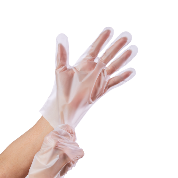 Karat Thermoplastic Elastomer Powder-Free Glove (Clear)