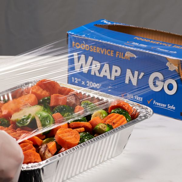 Food Overwrap Film, Freezer, 18 x 3000