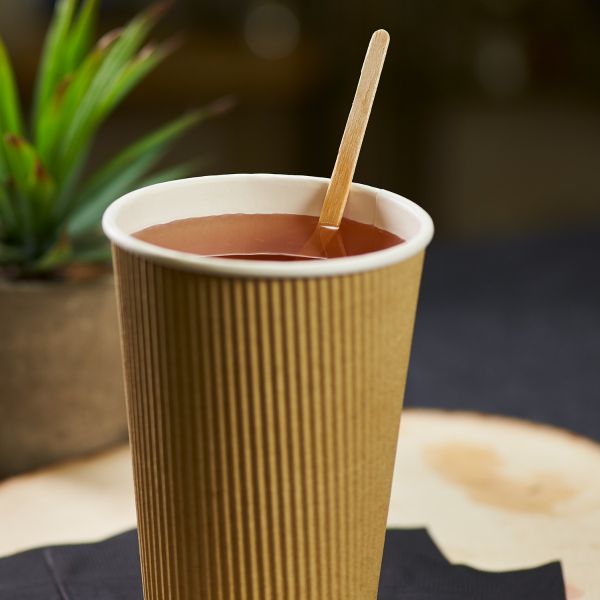 Wooden Coffee Stirrer Wrapped 14cm (5.000 Units)
