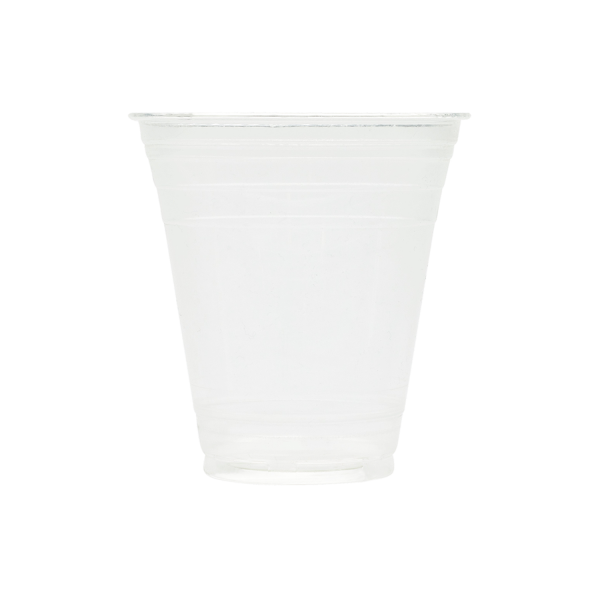 Zero Waste 16 oz Round Clear PLA Plastic Drinking Cup - Compostable - 3 3/4 inch x 3 3/4 inch x 4 3/4 inch - 1000 Count Box