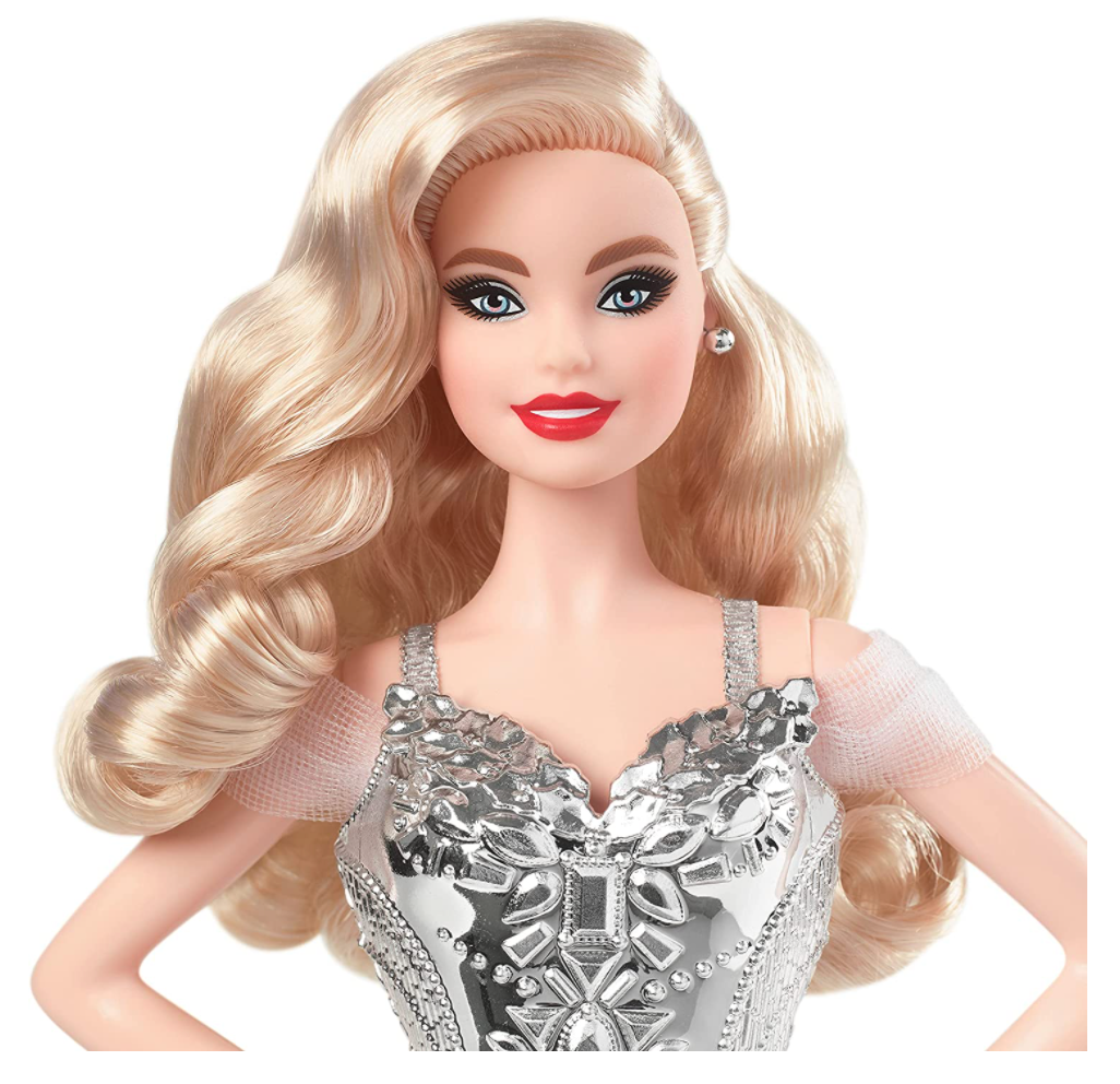 Barbie Signature 2021 Holiday Barbie Doll.