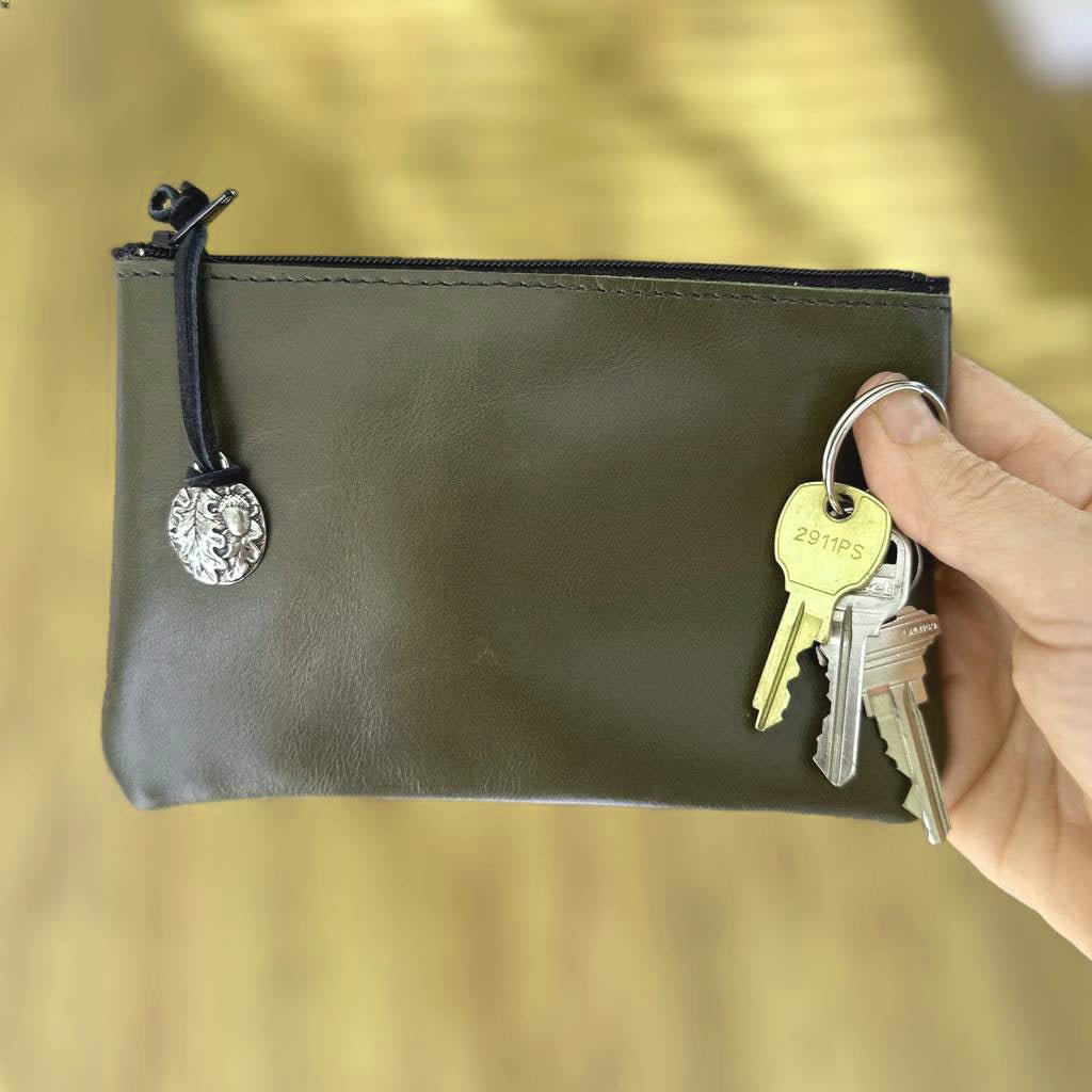 New Hot Sale Pouch Zip Wallet Coin Leather Wallets Men Women Coin Purse  Small Leather Key Wallet Purse From Onfashionbag, $1.53
