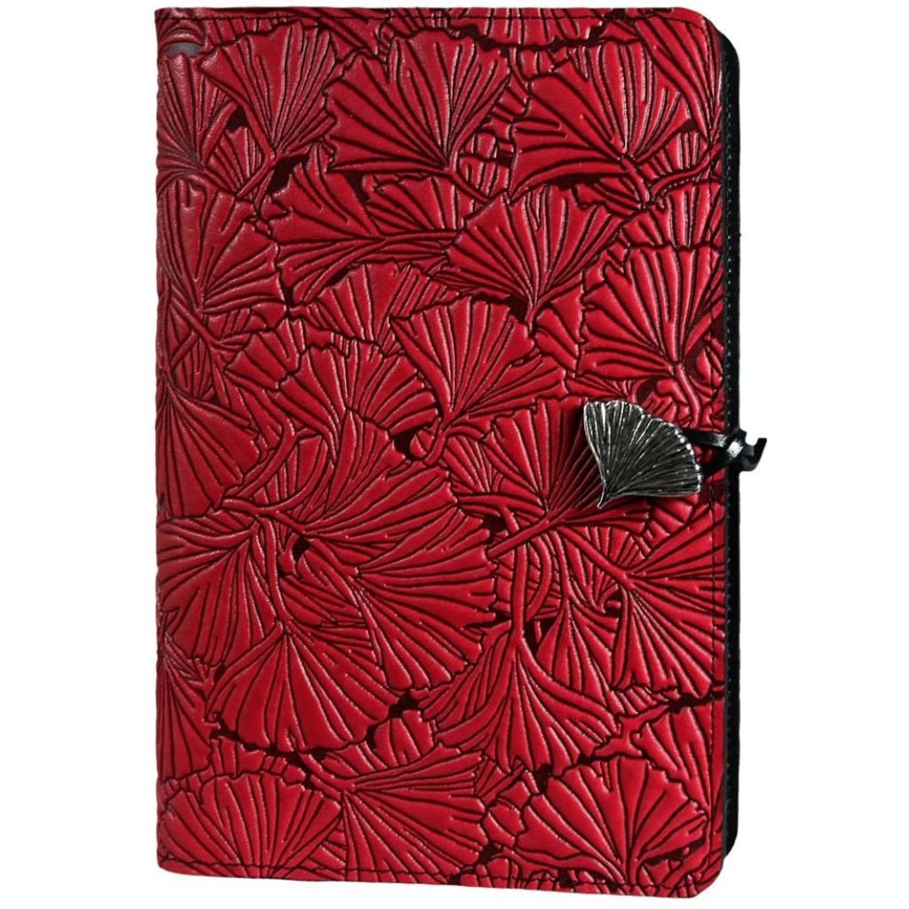 Leather Journal with Button Closure - Tree of Life