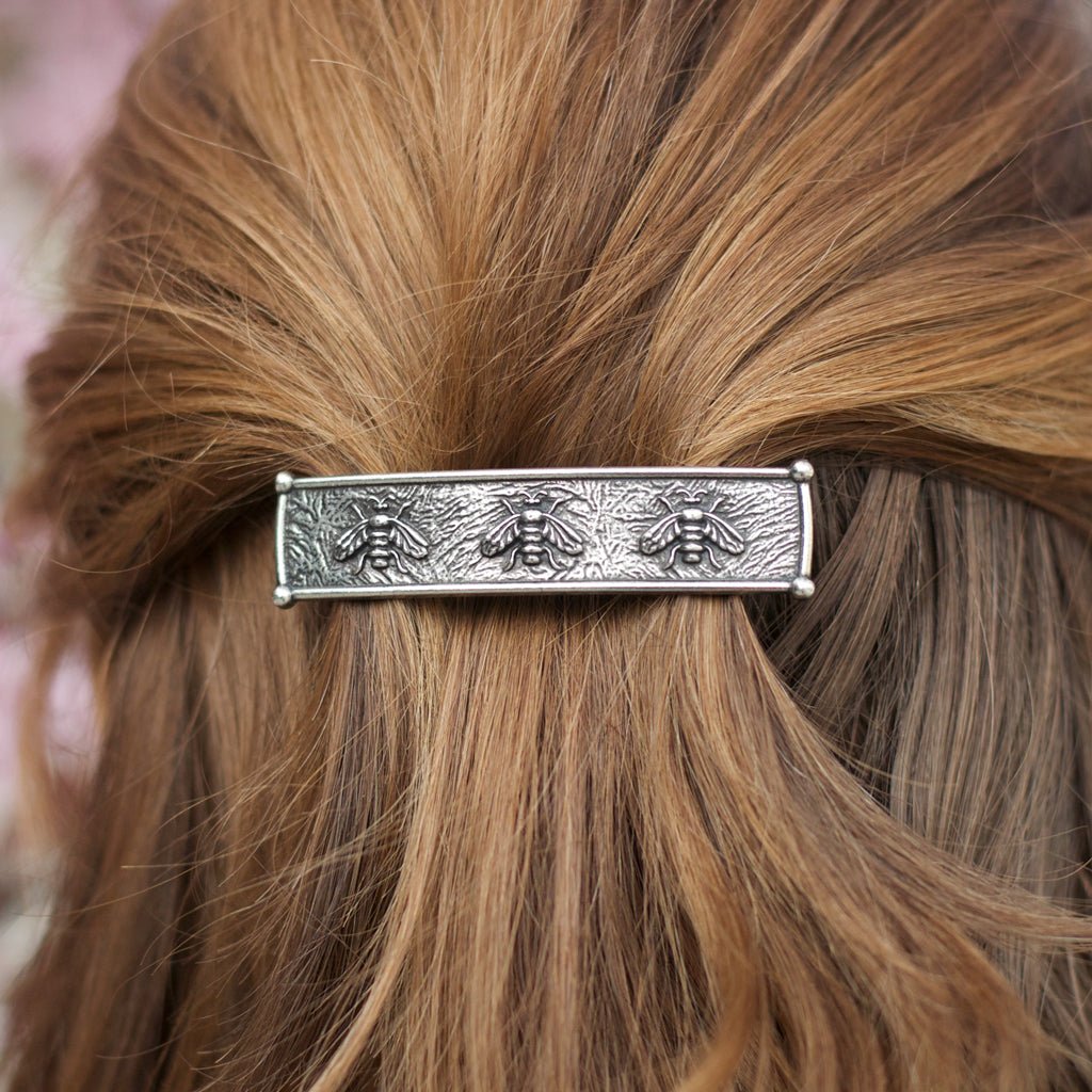 Oberon Design Hair Clip, Barrette, Hair Accessory, Small Celtic, 2