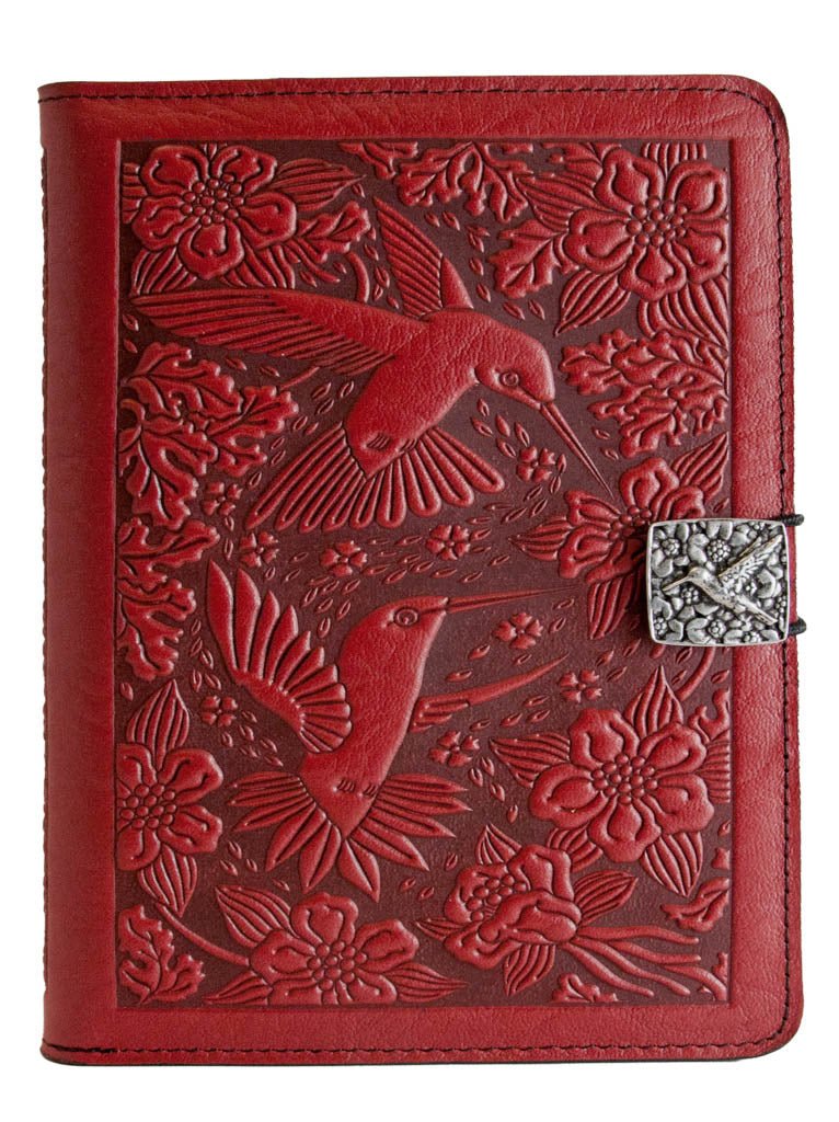 Genuine leather cover, case for Kindle e-Readers, Hummingbirds - Oberon ...