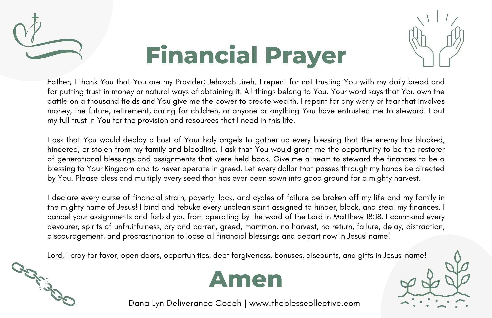 Financial Prayer