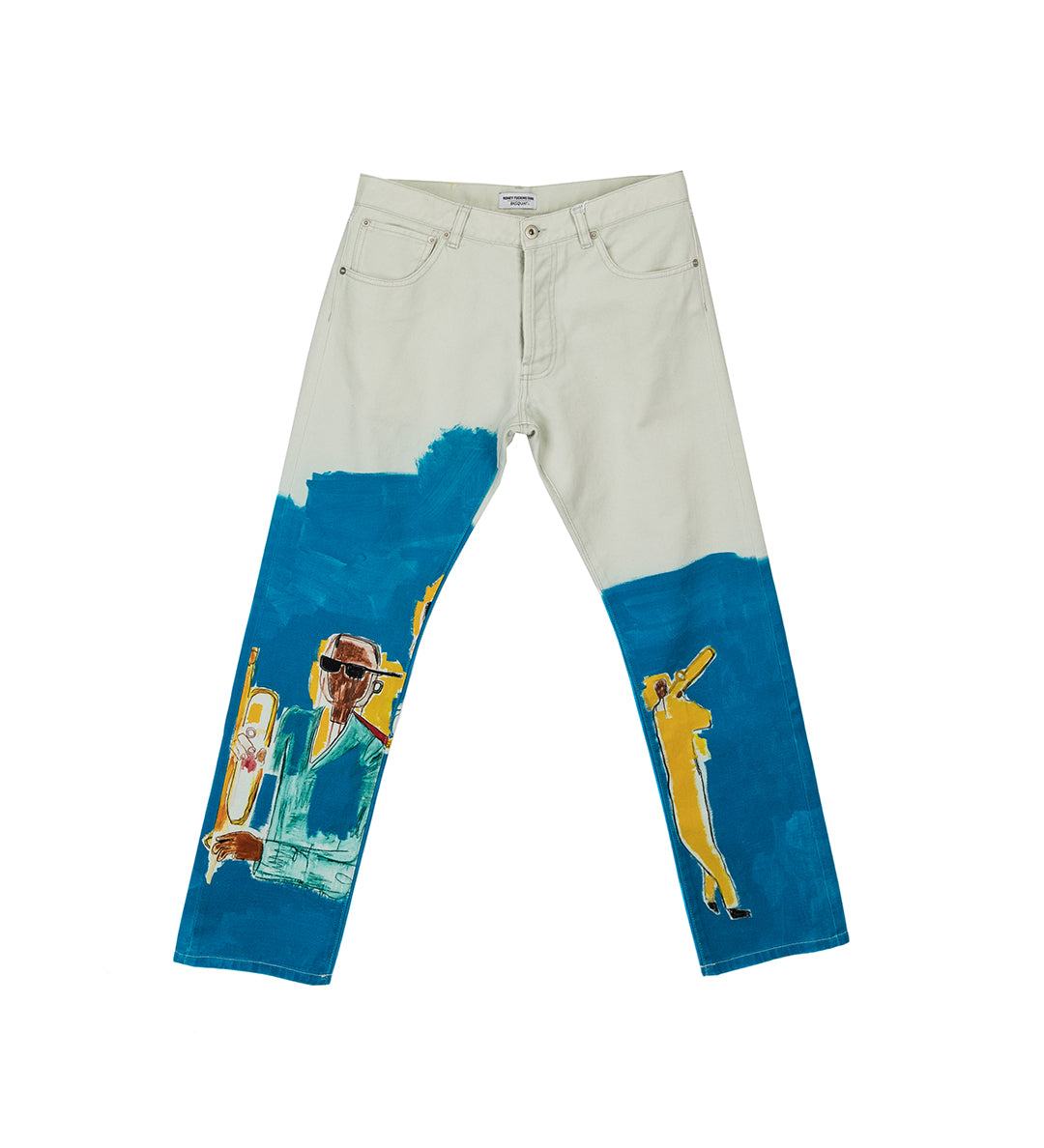 BASQUIAT DENIM PANTS BLUE – ADDICTED