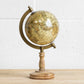27cm Tall World Globe mounted on a Wooden Base