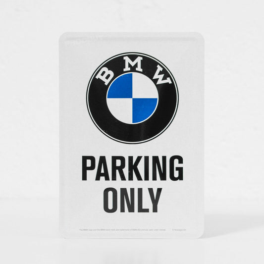 BMW Logo Drivers Only - Plaque de Porte