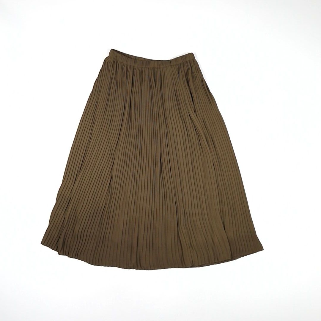 Uniqlo Women's Skirt Size:M Brown