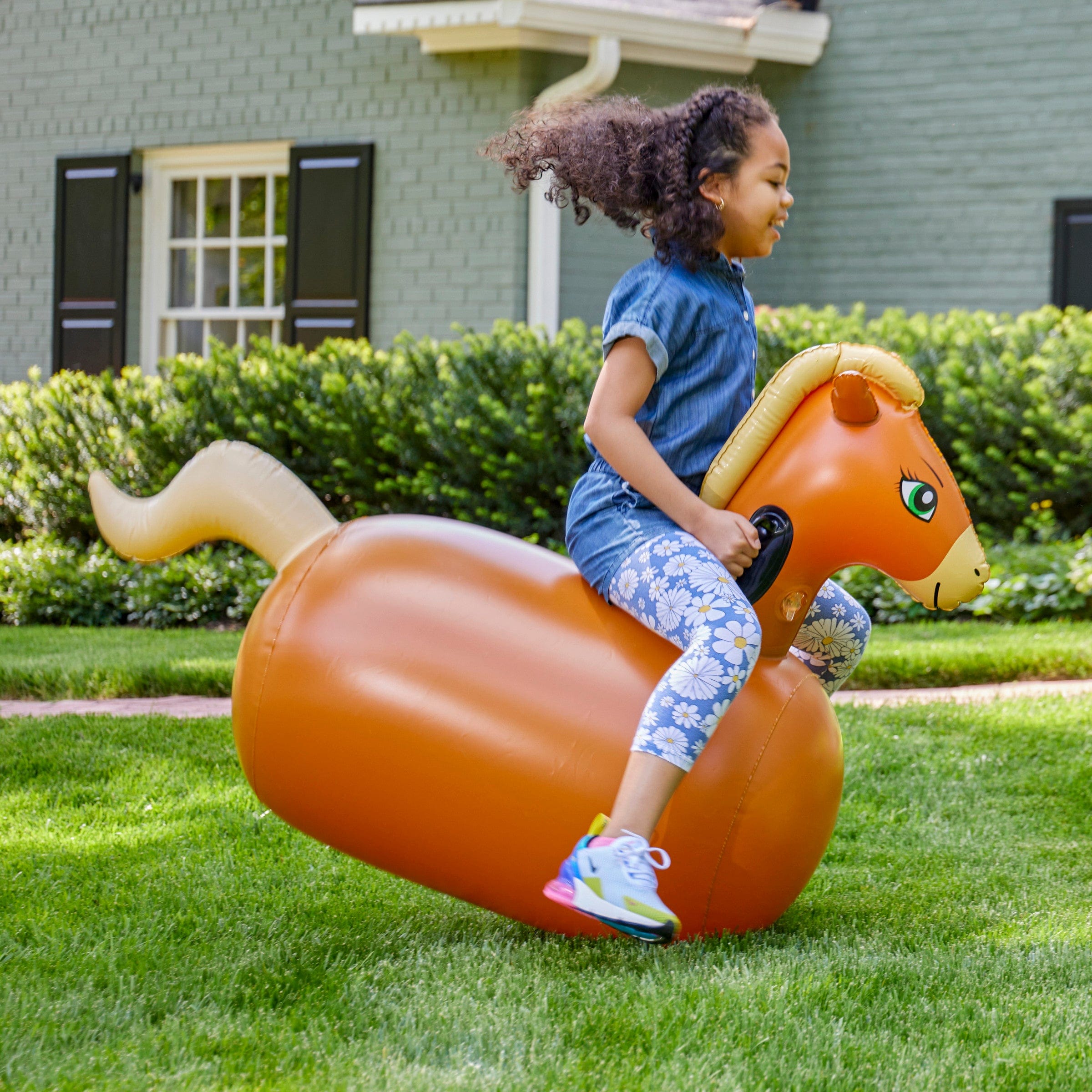 inflatable ride-on hop 'n go horses