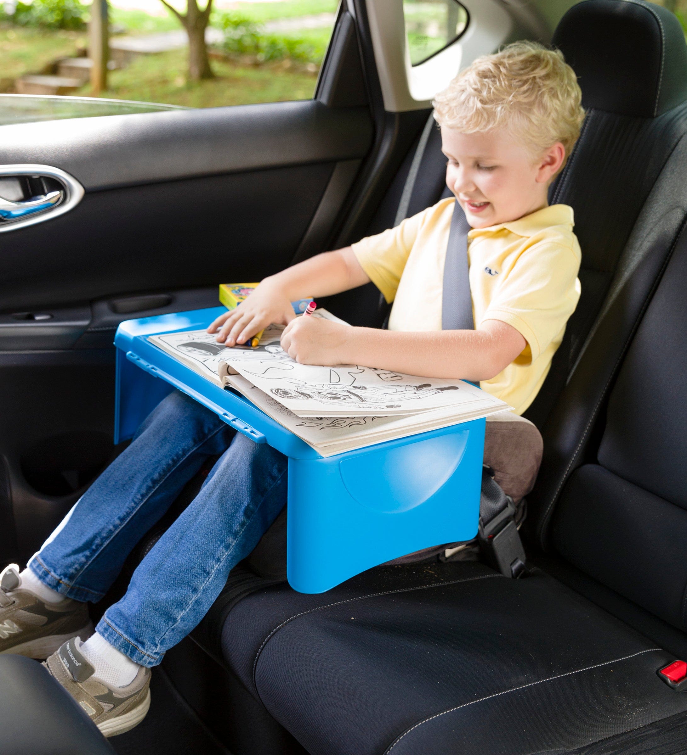 Portable Folding Lap Desk With Storage Activity Tray