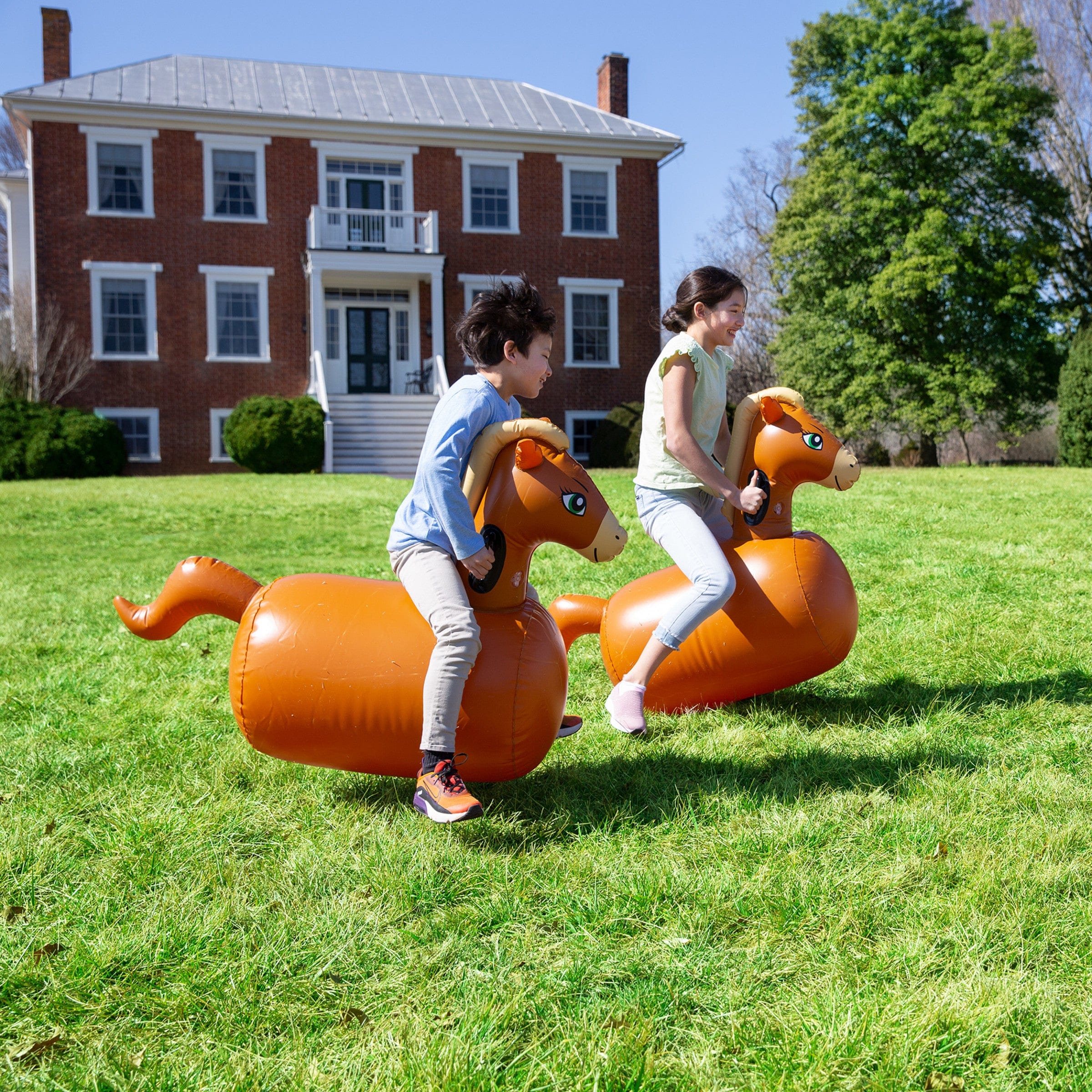 Inflatable Ride-On Hop n Go Horses