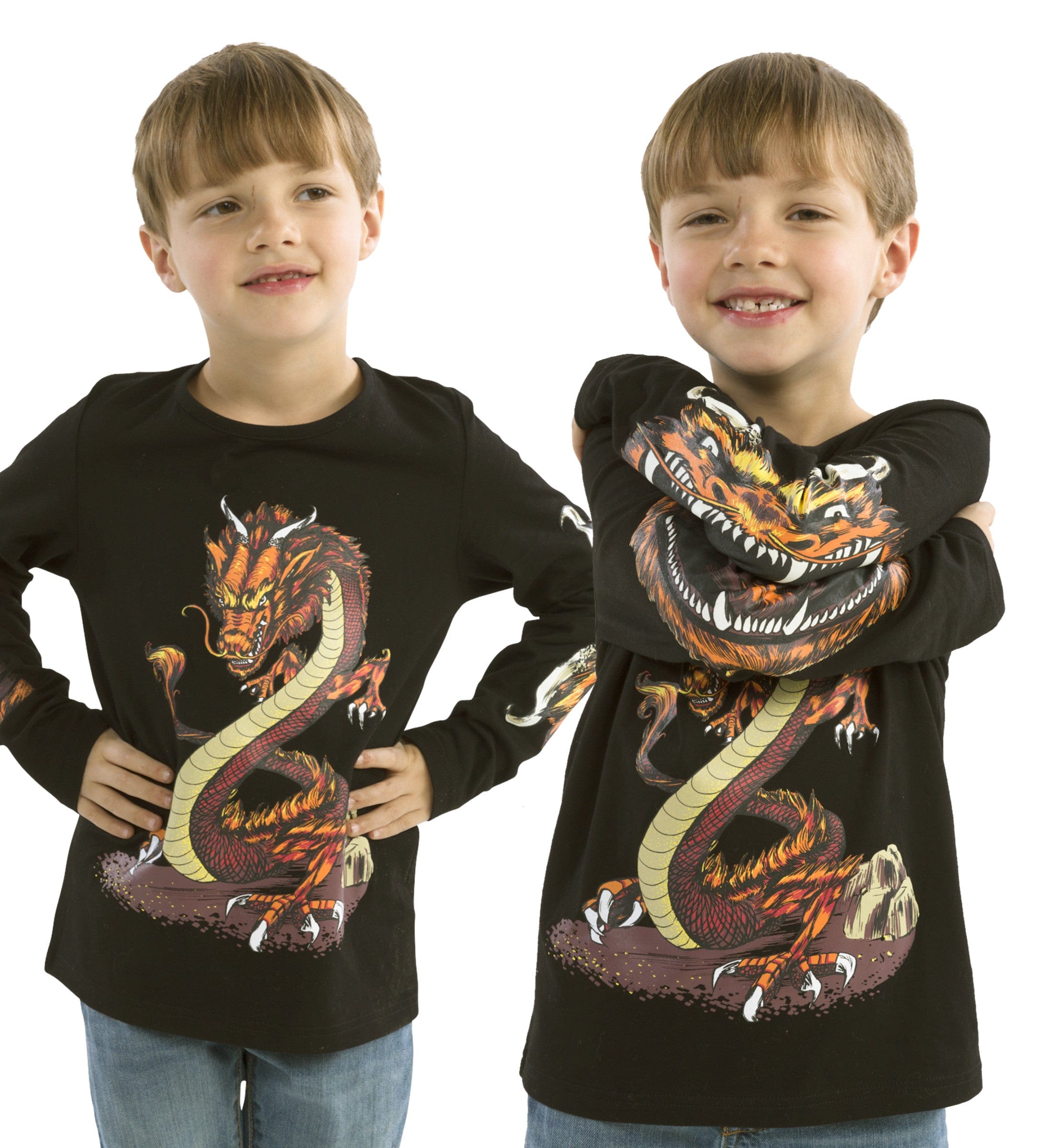 Glow Wild Glow-in-the-Dark Chomposaurus T Shirt