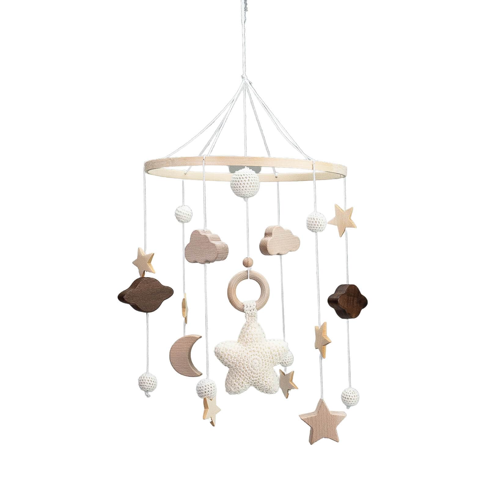 Nursery Mobile - Wooden Galaxy