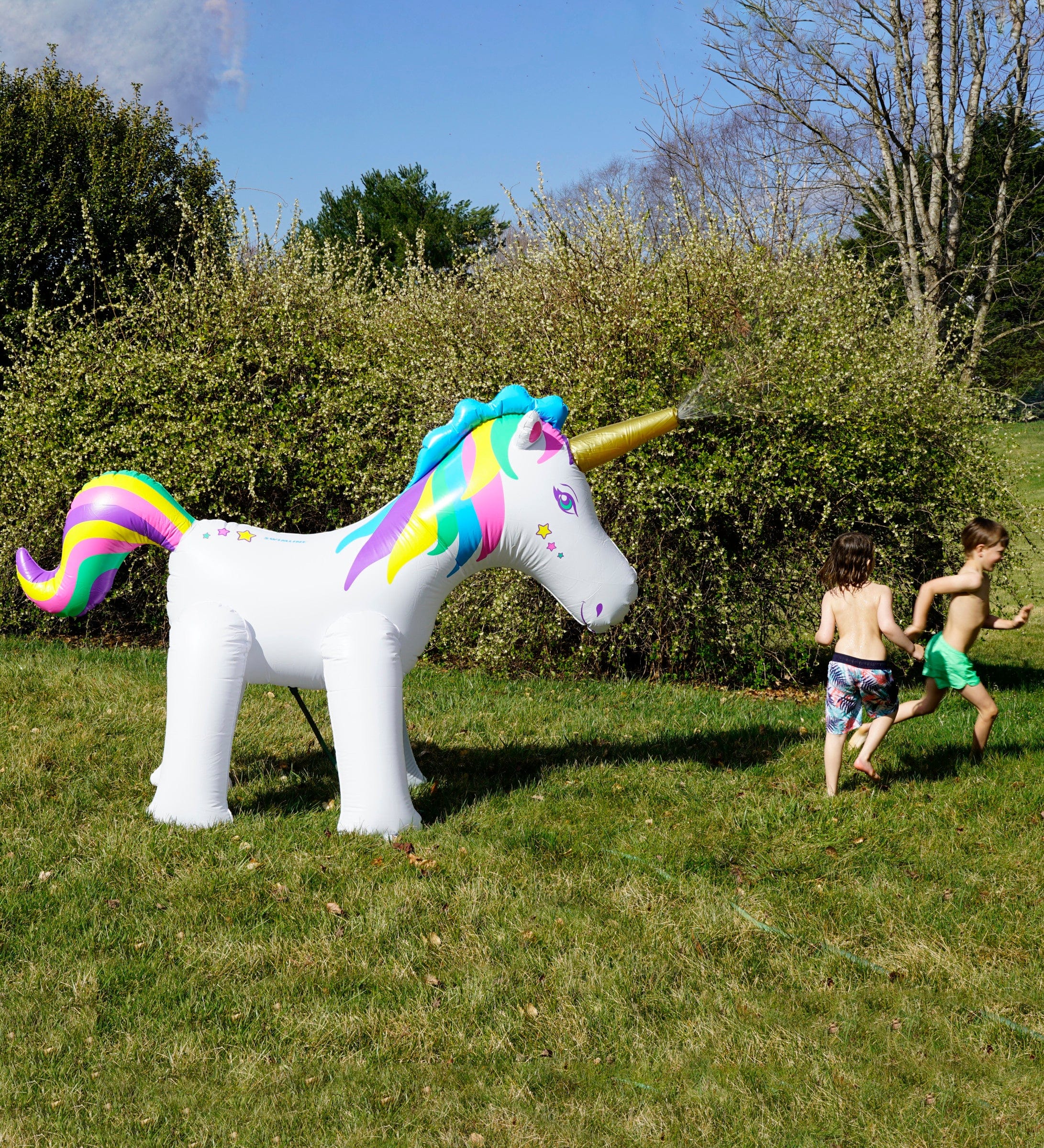 Gigantic 6-Foot Inflatable Unicorn Sprinkler