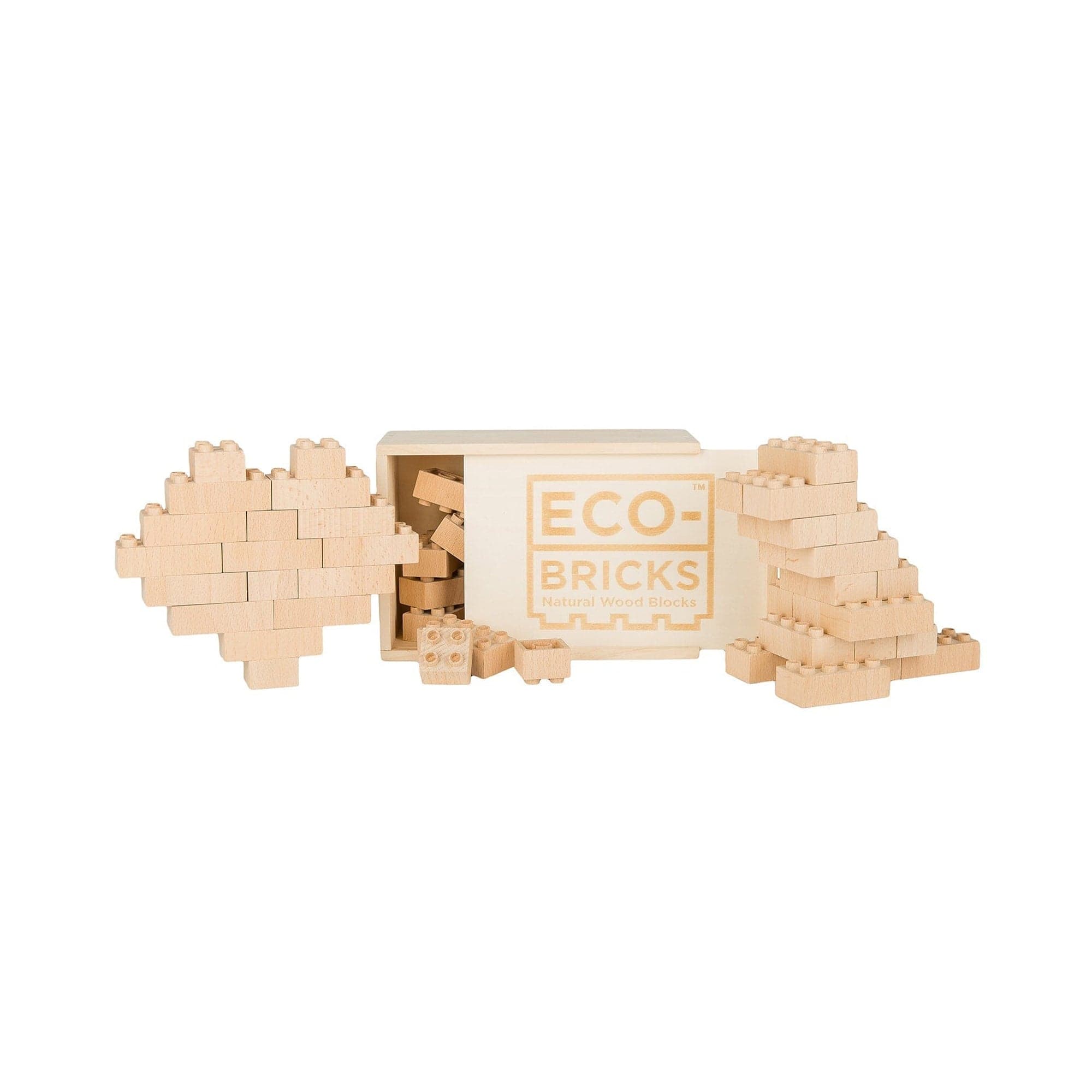 Eco-Bricks Plus+ Natural 20pcs