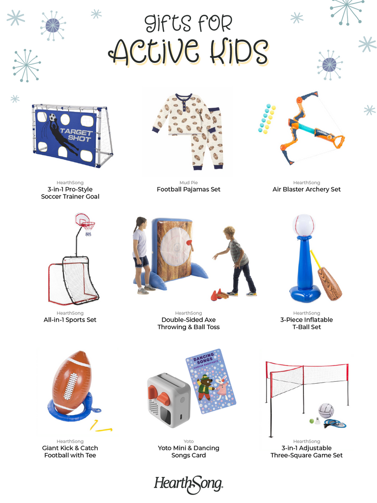 Ready, Set, Go! Gifts for Active Kids  Holiday Gift Guide 2023 – Hearthsong