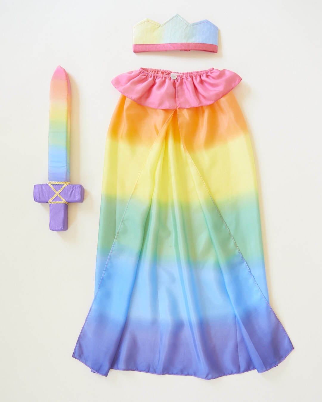 Sarahs Silks Rainbow Knight Dress Up Set