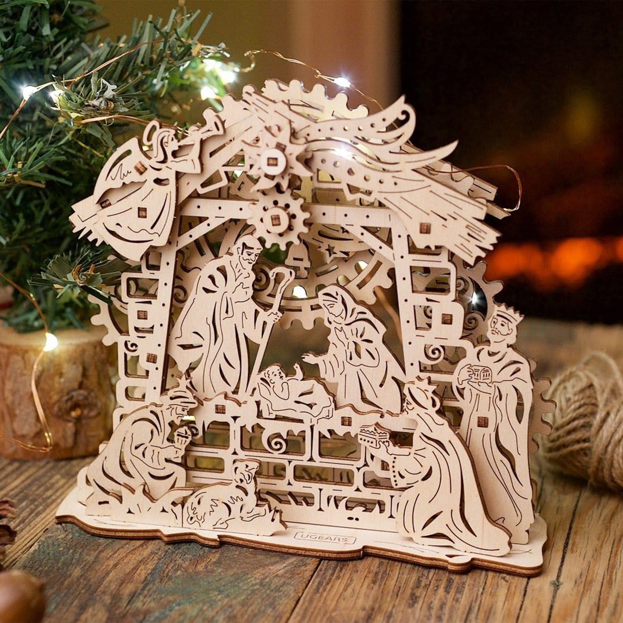 Nativity Scene Wooden Model Kit