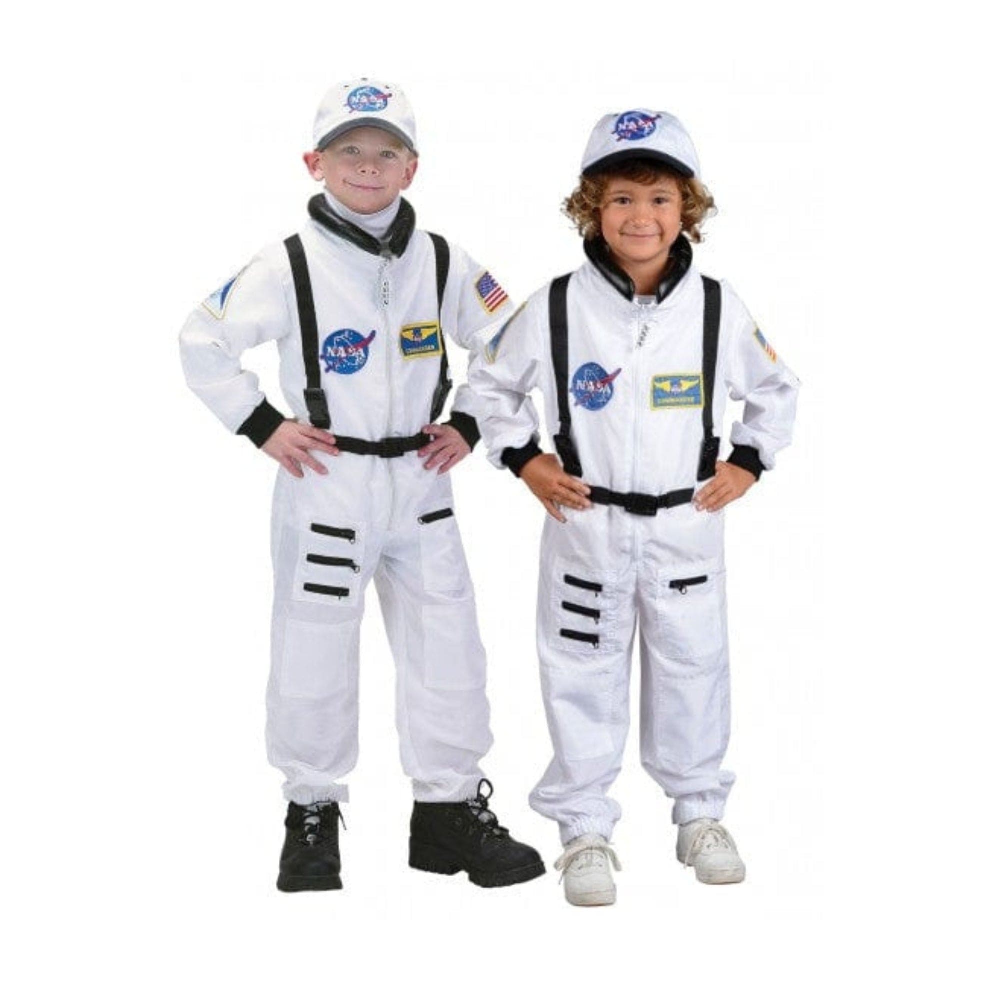 White Astronaut Suit W/ White Helmet