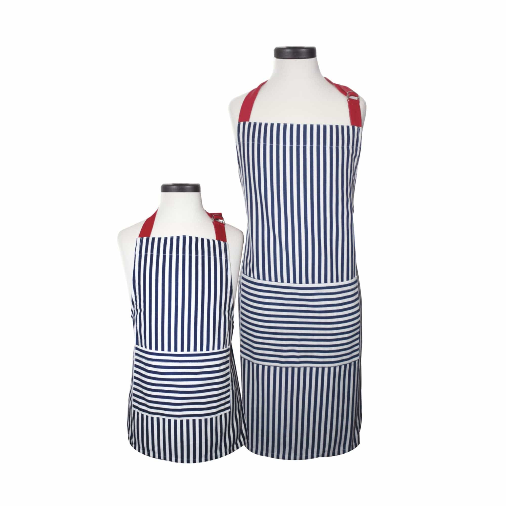 Striped Adult And Youth Apron Boxed Set