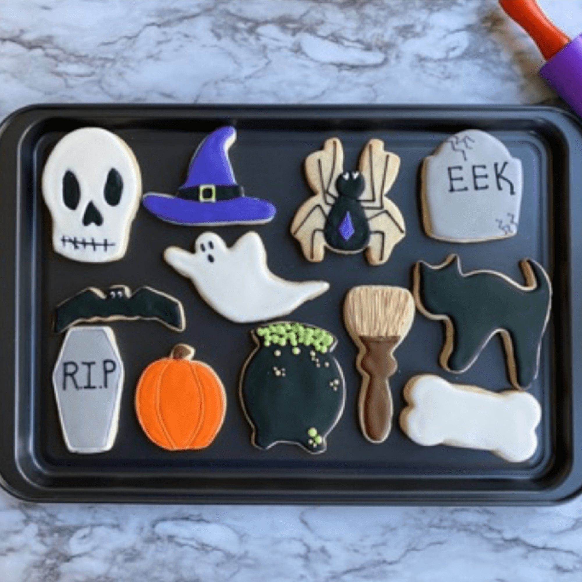 Trick Or Treat Deluxe Cookie Decorating Set
