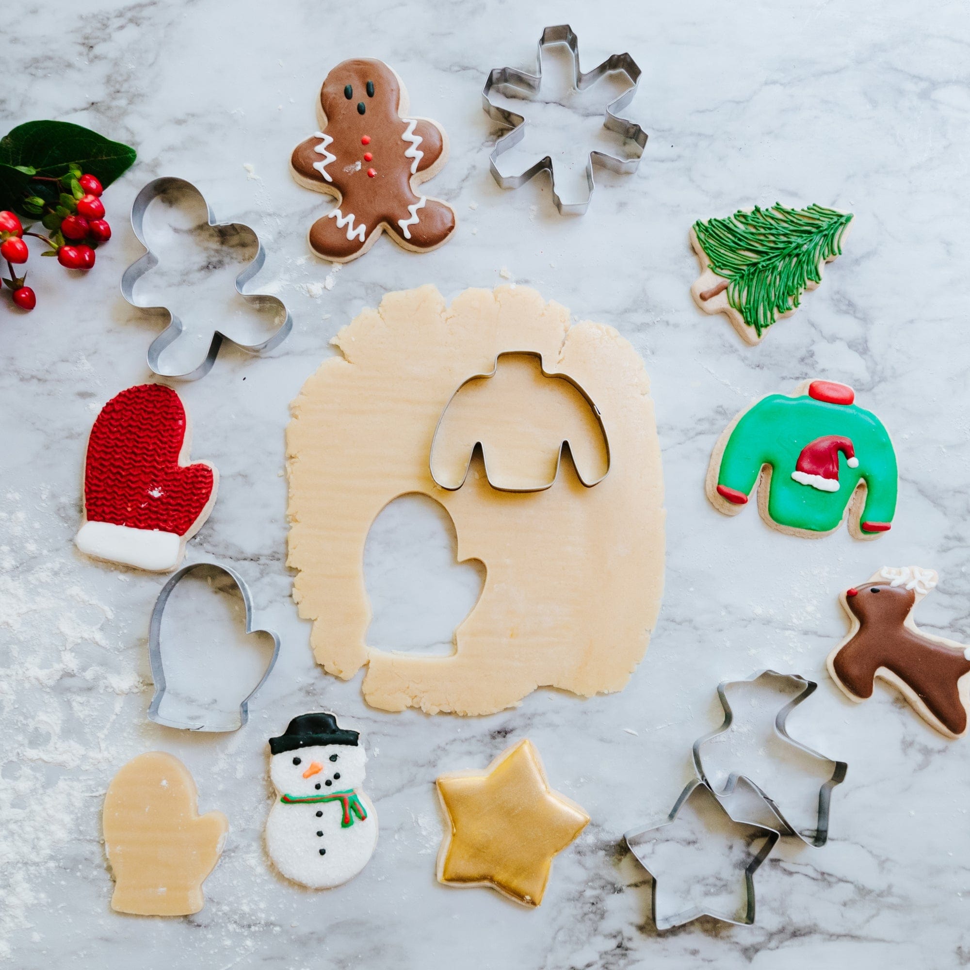 Winter Wonderland Deluxe Cookie Decorating Set