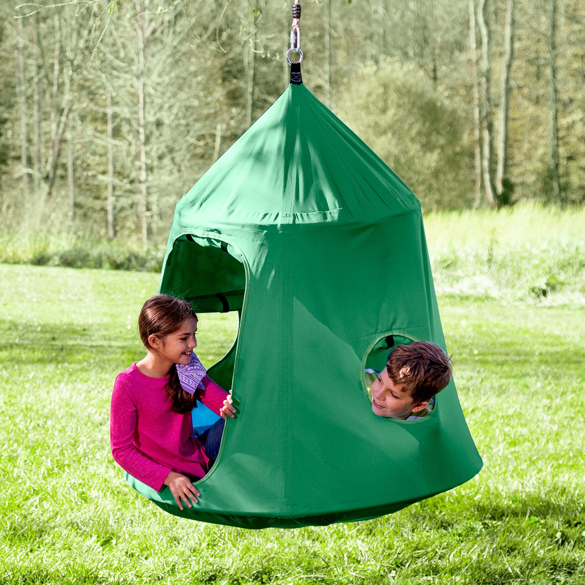 Go! Hang Out Huggle Pod Hanging Tent with LED Lights