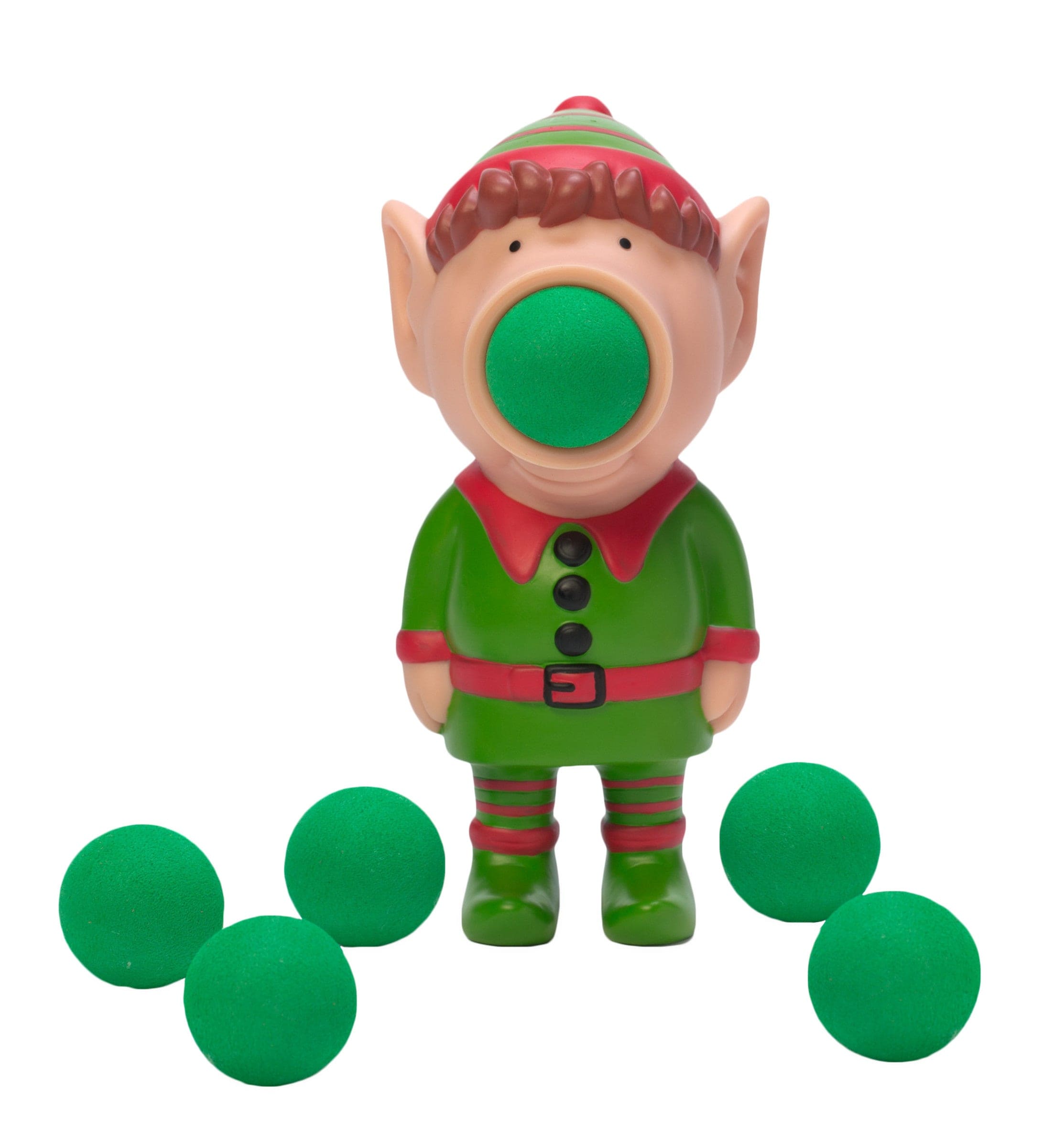 Holiday Popper Toy with Six Foam Balls