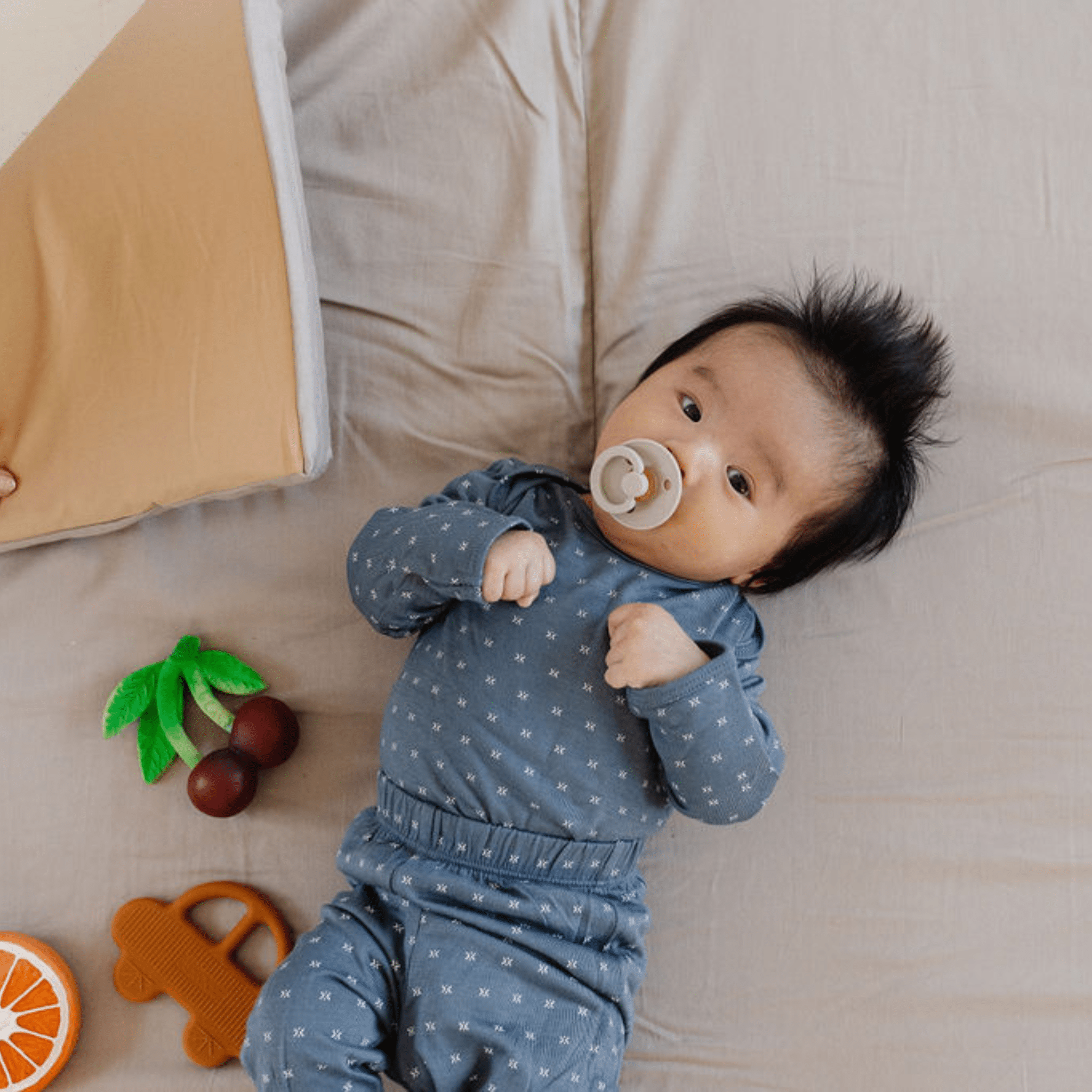 cloud + sandcastle play mat