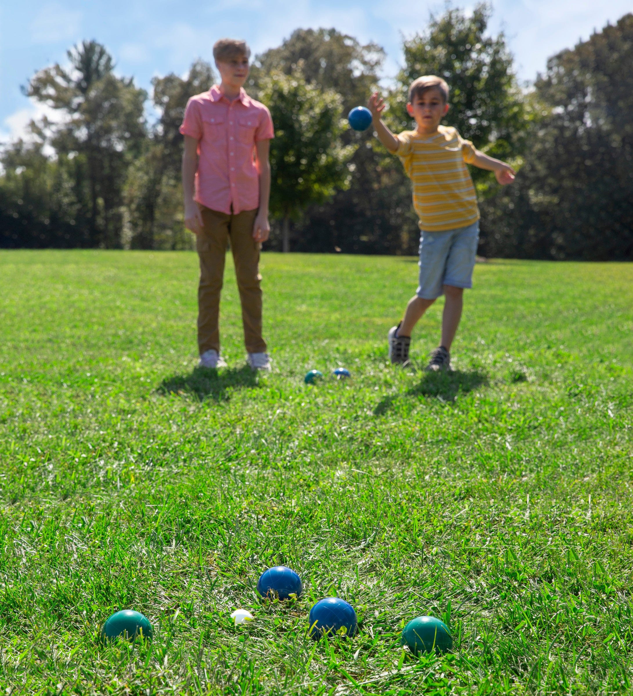 Bocce Ball Lawn Bowling Game Set