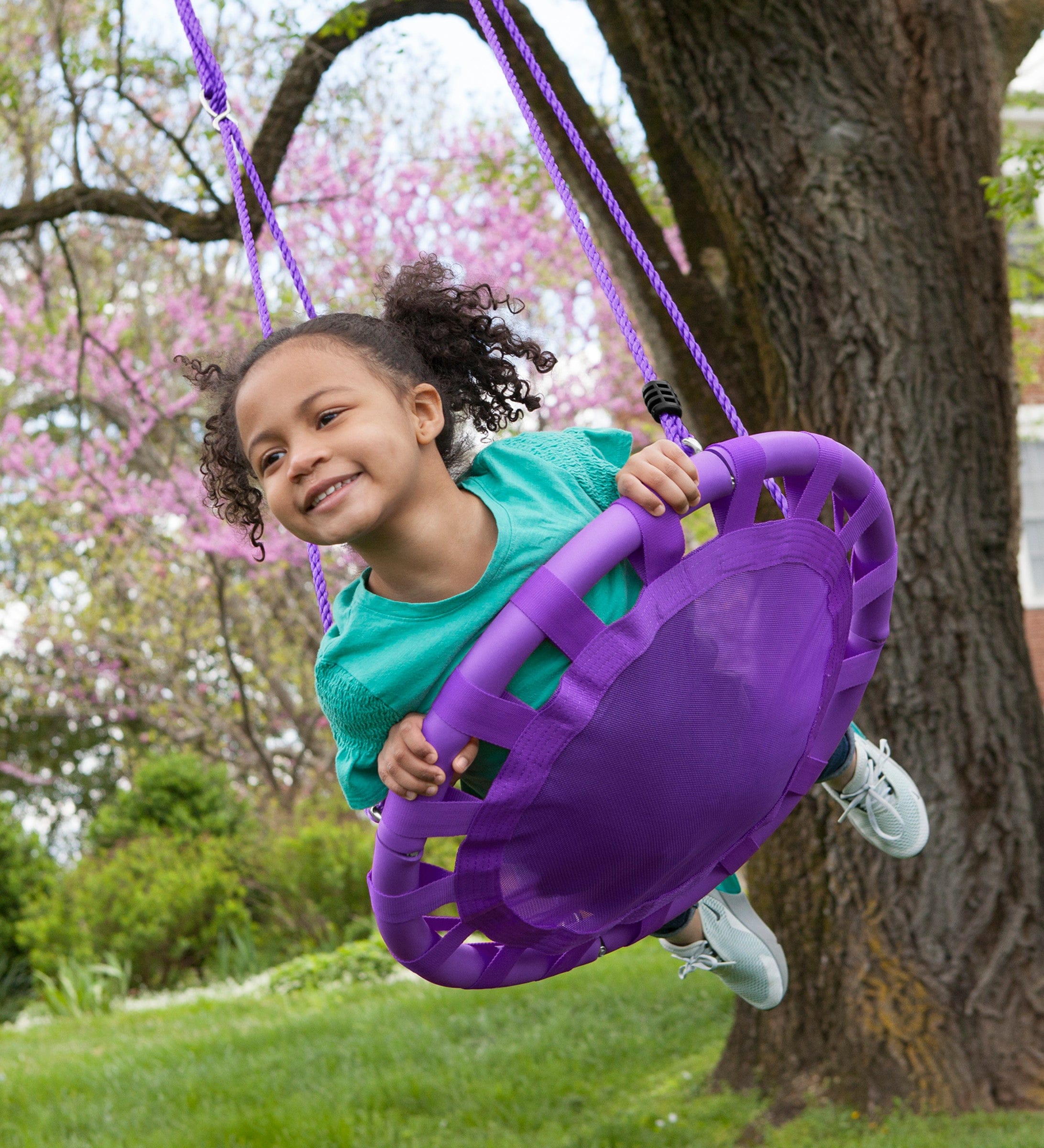 24-Inch Color Burst Round Swing