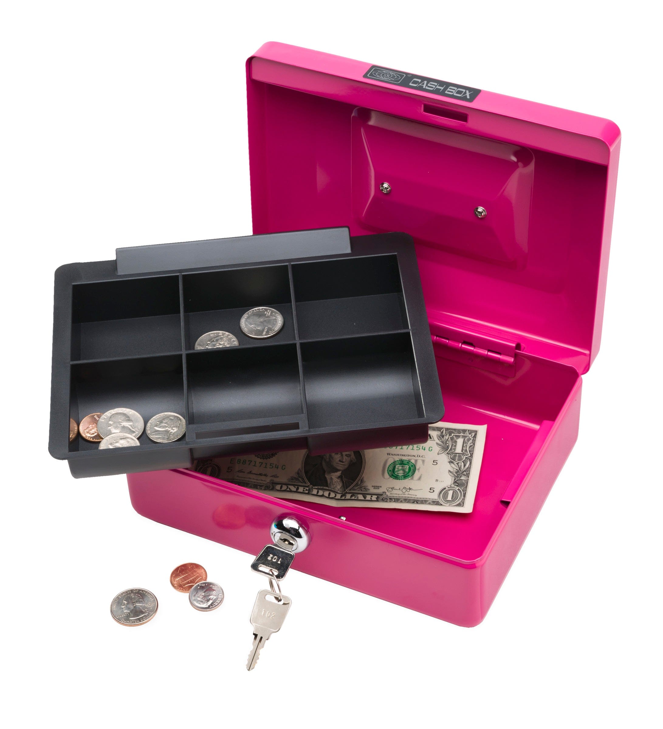 My First Business Metal Cash Lockbox